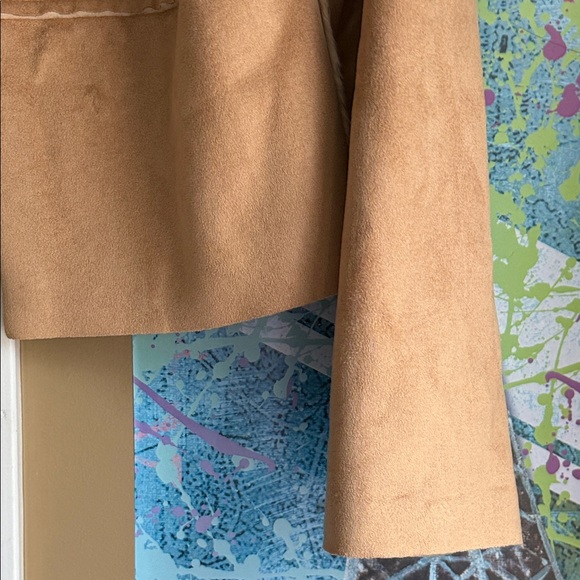 Banana Republic Women's Camel Teddy Jacket XS - Picture 5 of 7